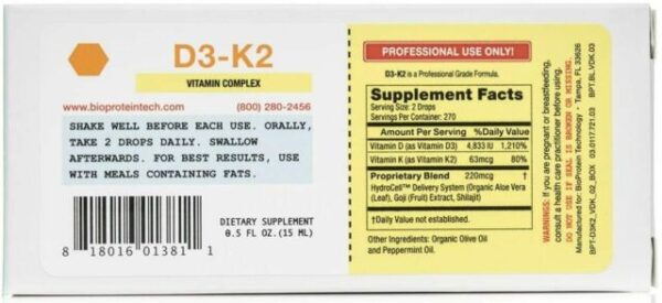 K2 + D3 Vitamina R10 Nutrition